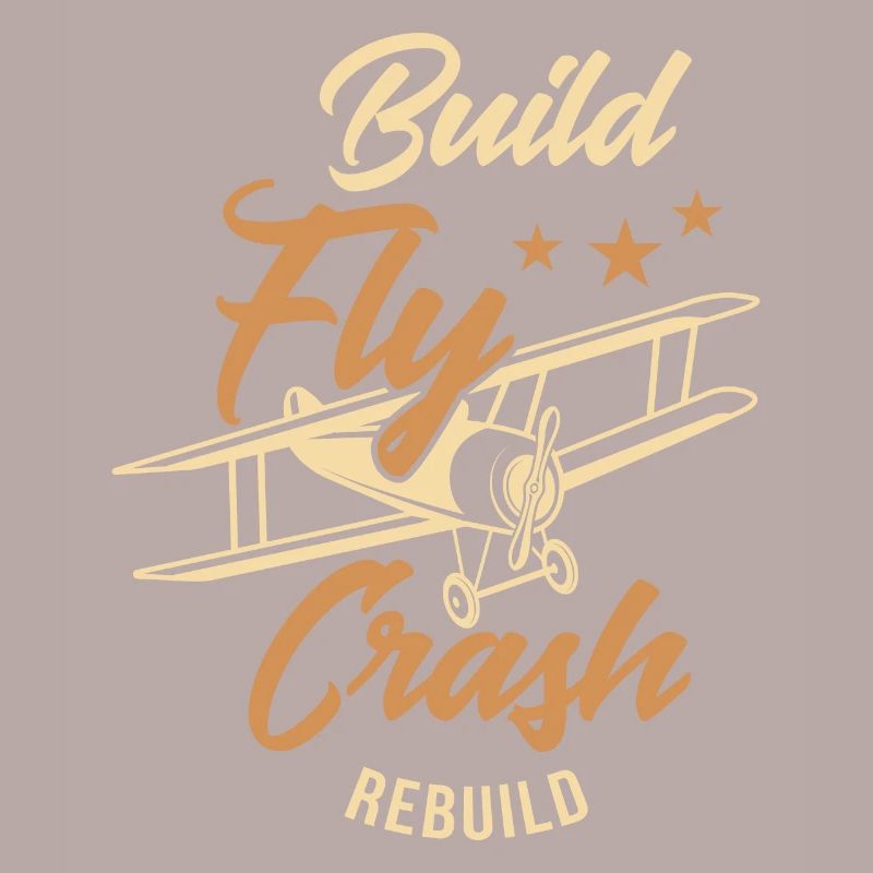Conception d'avions Rc avec reconstruction de crash de vol de construction,