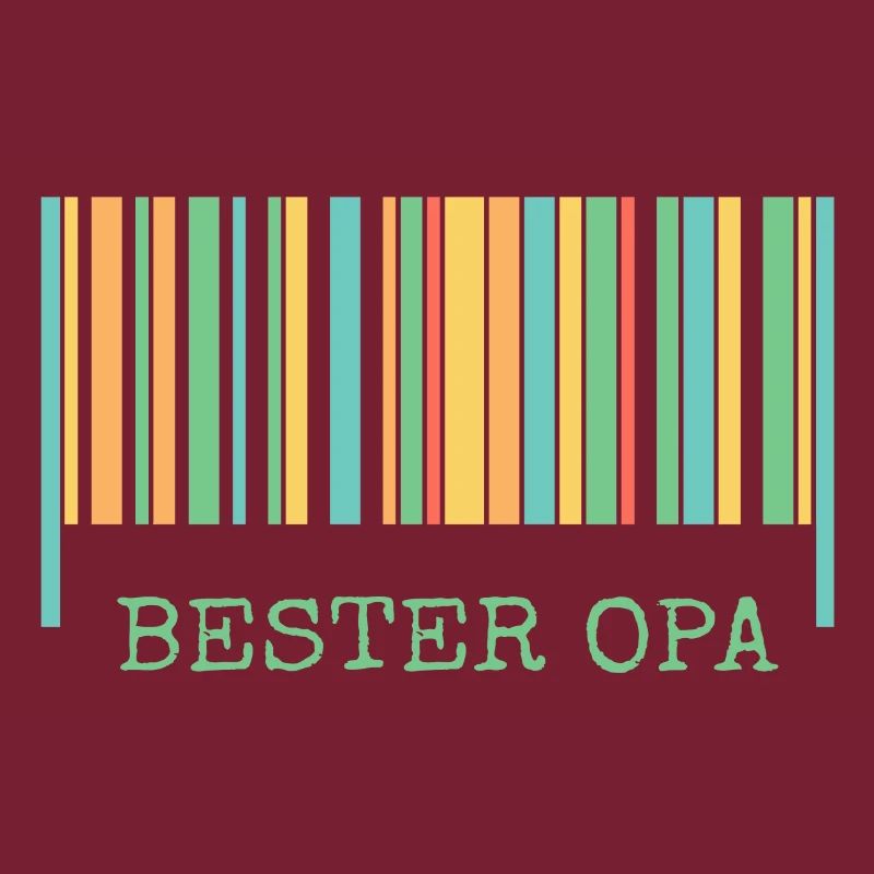 Strichcode Bester Opa