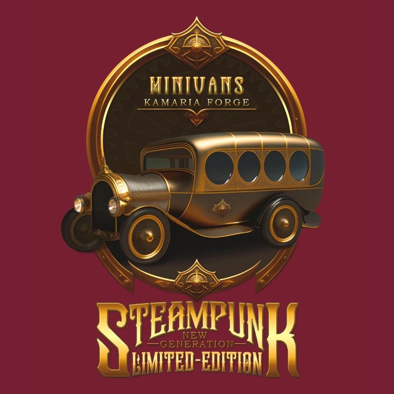 STEAMPUNK OLDTIMER OLDTIMER RETRO VAN