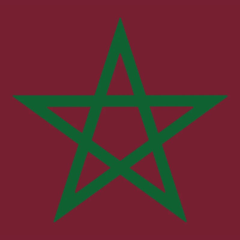 Idée cadeau du drapeau marocain