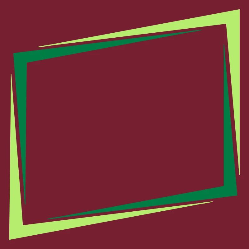 Rectangle frame sign