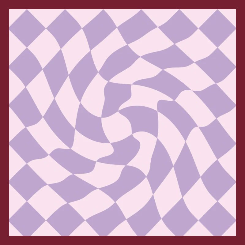 Schachbrettmuster Violett