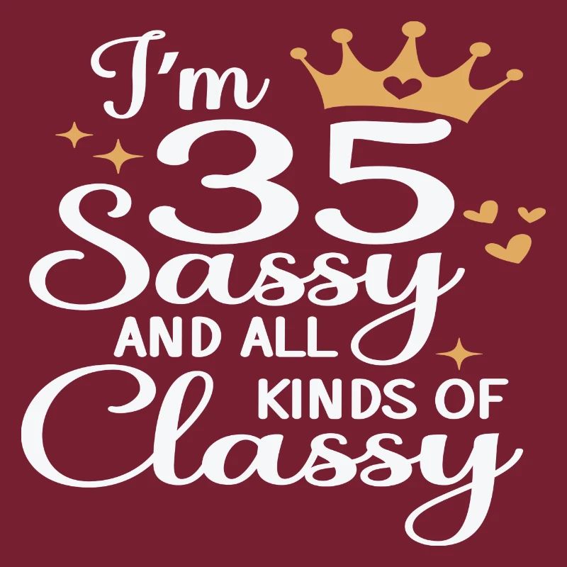 J’ai 35 ans Sassy et toutes sortes de classes