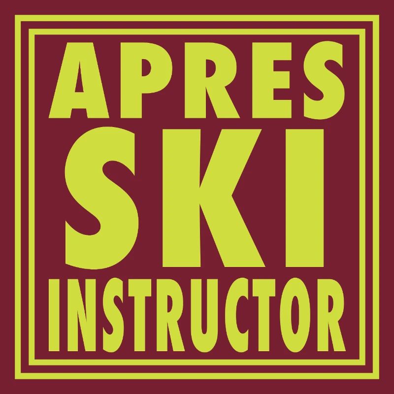 Conception de moniteur d’après-ski