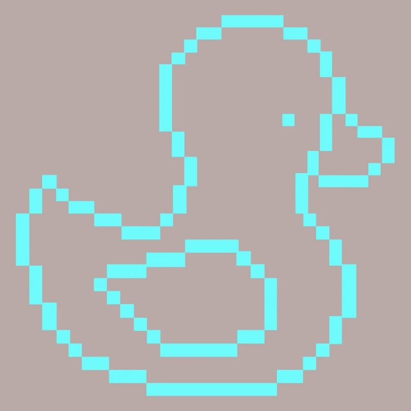 Canard de pixels 1