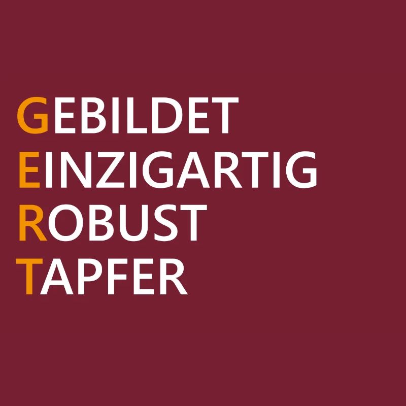 Gert Name Geschenk