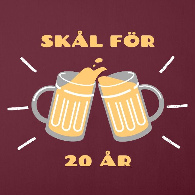 skål för 20 år