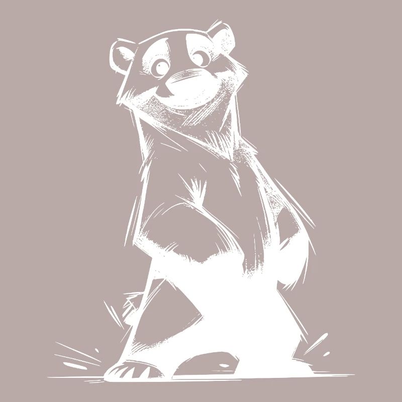 Cute bear comic darling with cuddle factor
