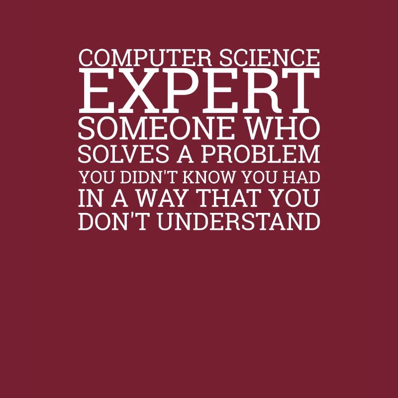 "Computer Science Expert Problem | Informatik"