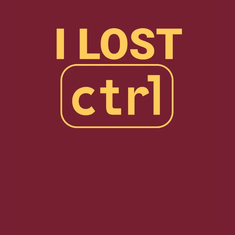"Lost CTRL | Programmer"