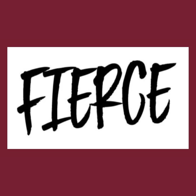 Fierce printed logo
