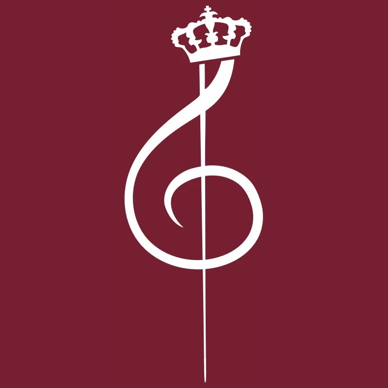 Music clef note melody musical note crown
