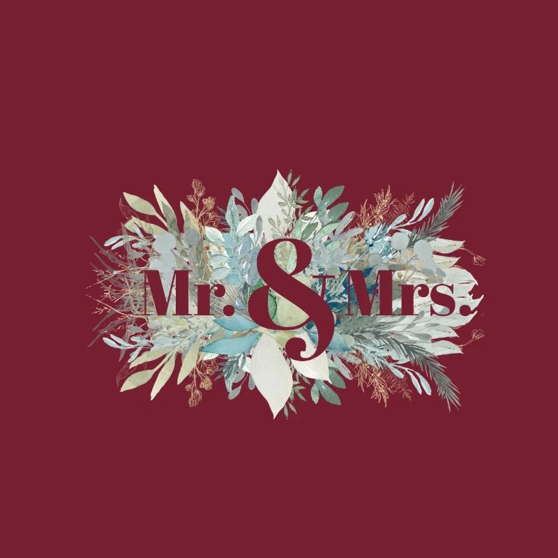 Mr. & Mrs. Eucalyptus customizable