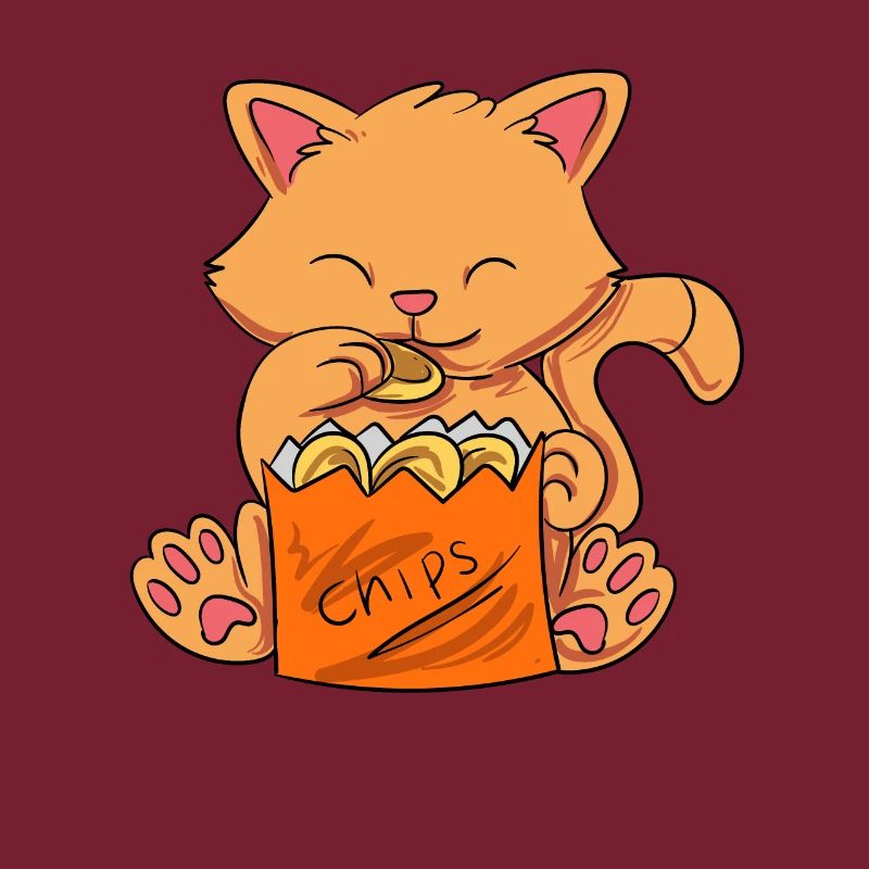 Chips Eating Snacks Candy Gift
