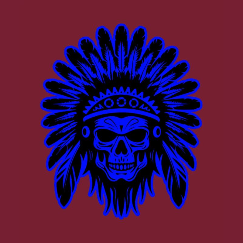 Crâne Apache Indien