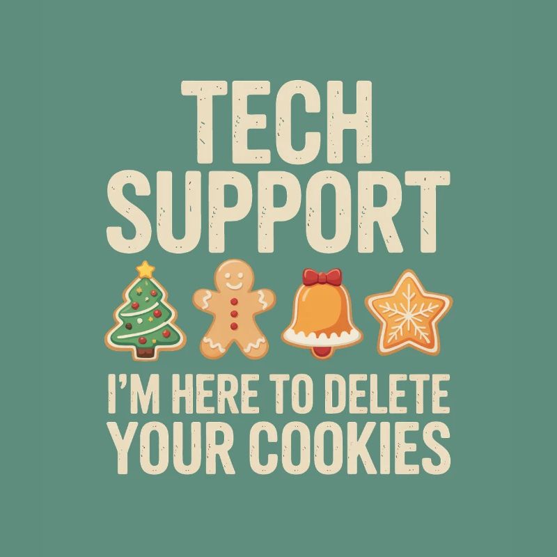 Tech Support Cookies Tee