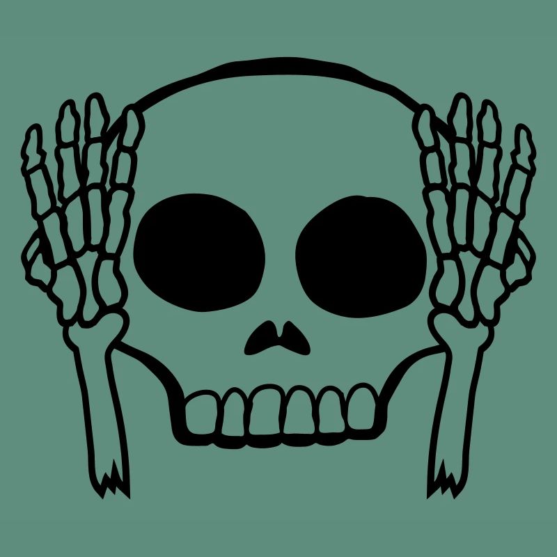 Deaf Skull Hear nothing