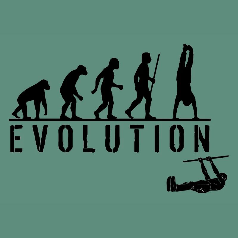 STREET WORKOUT LOGO - EVOLUTION