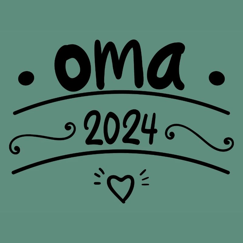 Oma 2024 Geschenk werdende Großmutter