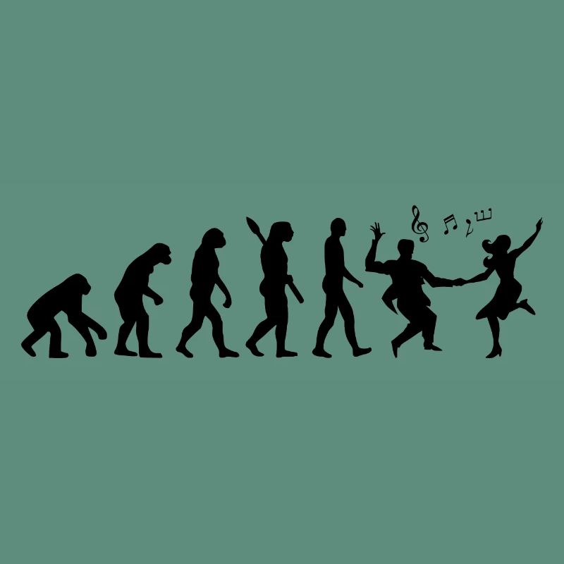 Darwin Evolution to Swing - Black