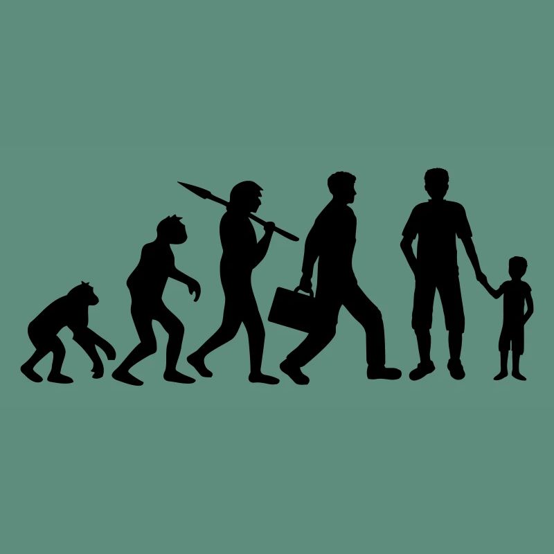 Fier papa Jeune Évolution