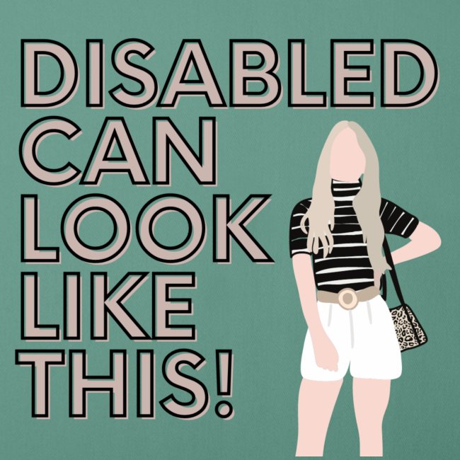 Disabled can look like this 3