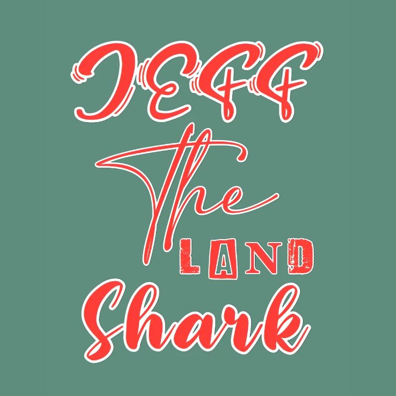 Jeff Le requin terrestre version rouge