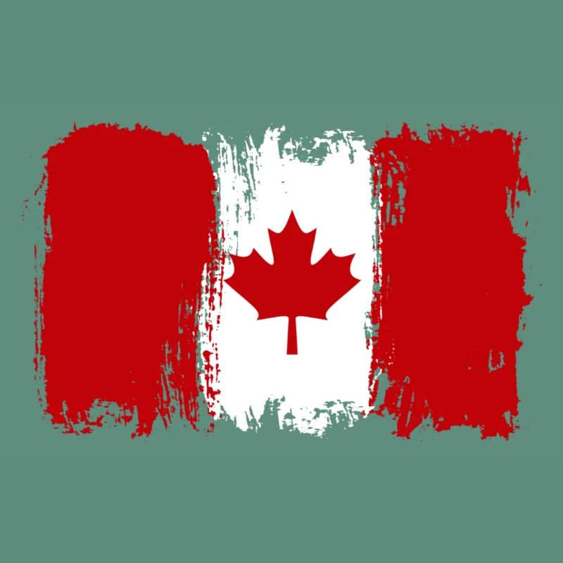 Maple Leaf Ink Splash