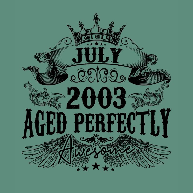 2003 | Juli Aged Perfectly 2003 Geburtstagsgeschenk