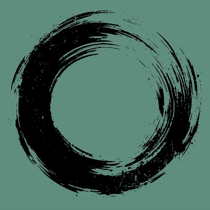 Circle Brushstroke
