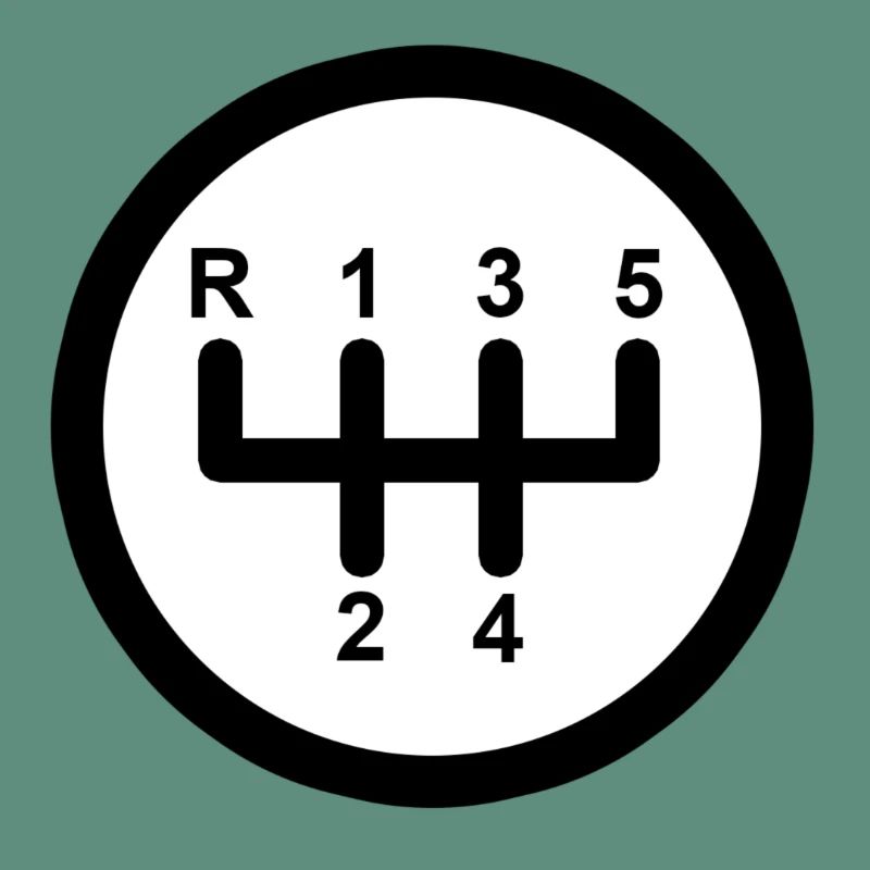 Gear Shift 5 Speed