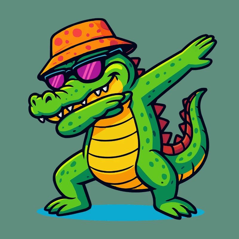 Crocodile Dabbing