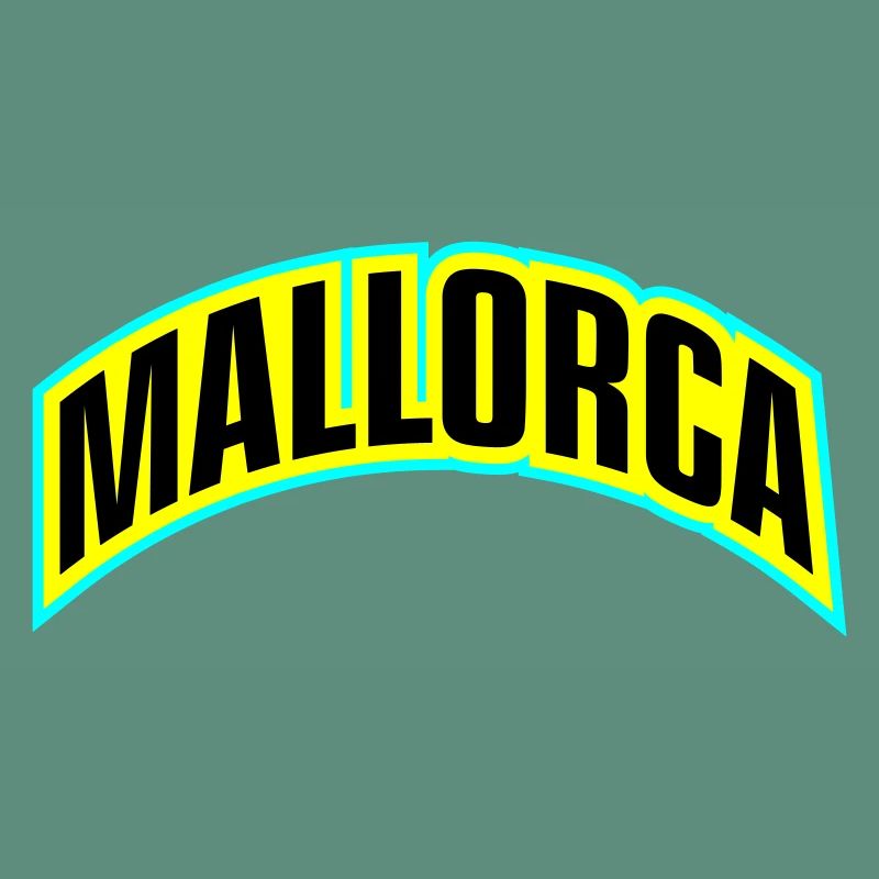 Mallorca Schrift