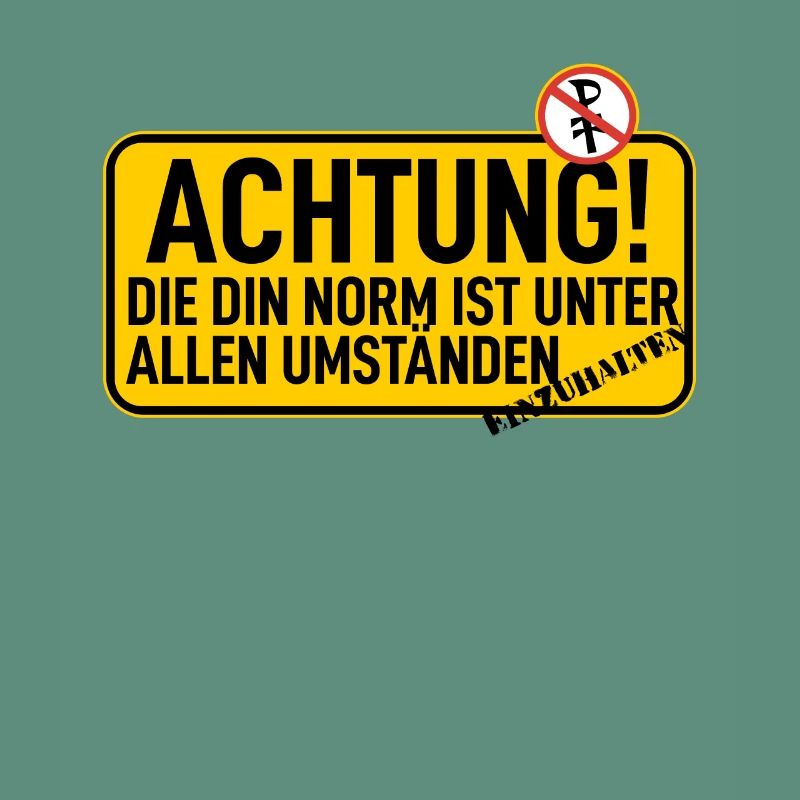 Attention : Réglementation conforme à la norme DIN
