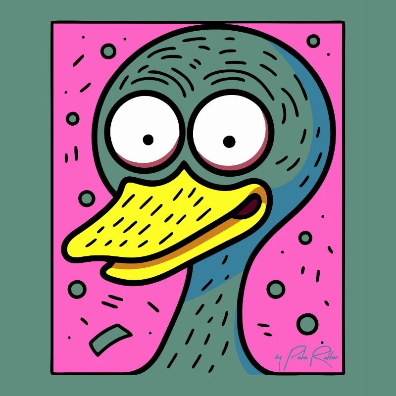 Interactive Colors Anxious Duck