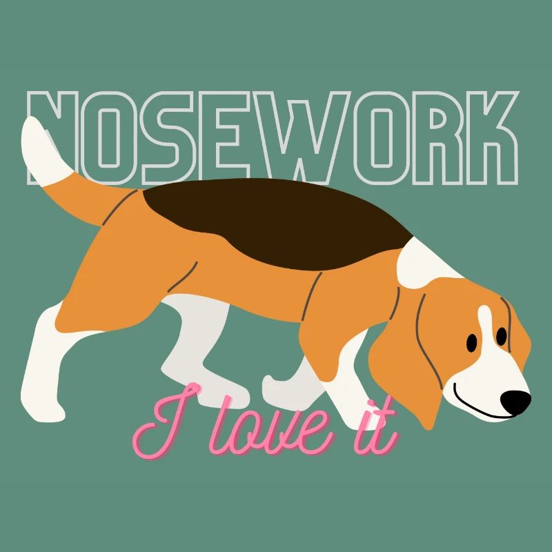 Je m’entraîne à NOSEWORK - J’adore ça