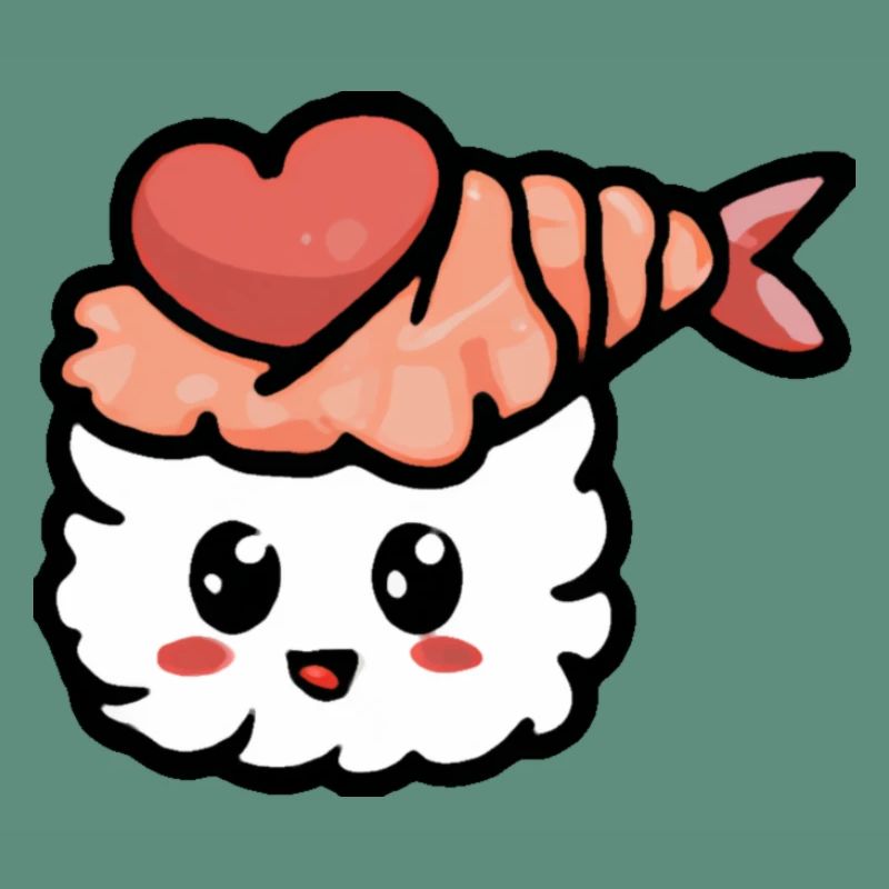 Sushi Garnelen mit einer Portion Liebe