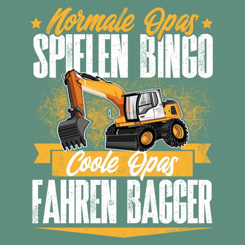 Baggerfahrer Opa