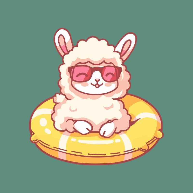 Alpaca Llama Comic Cool