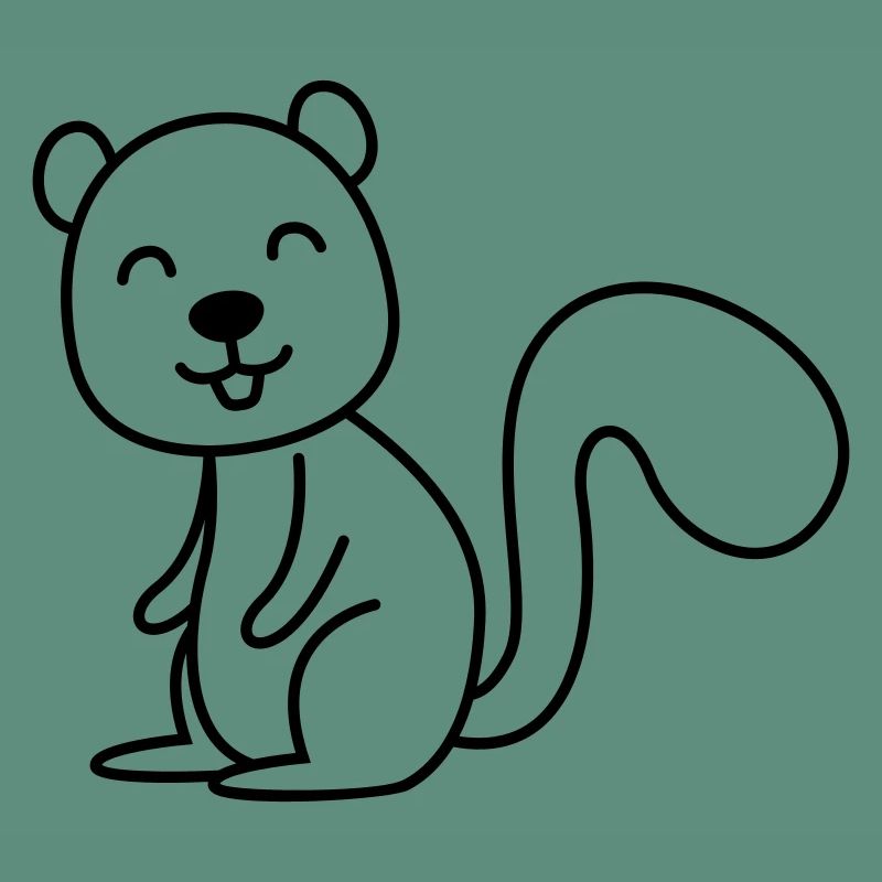 Squirrel Comic Animal