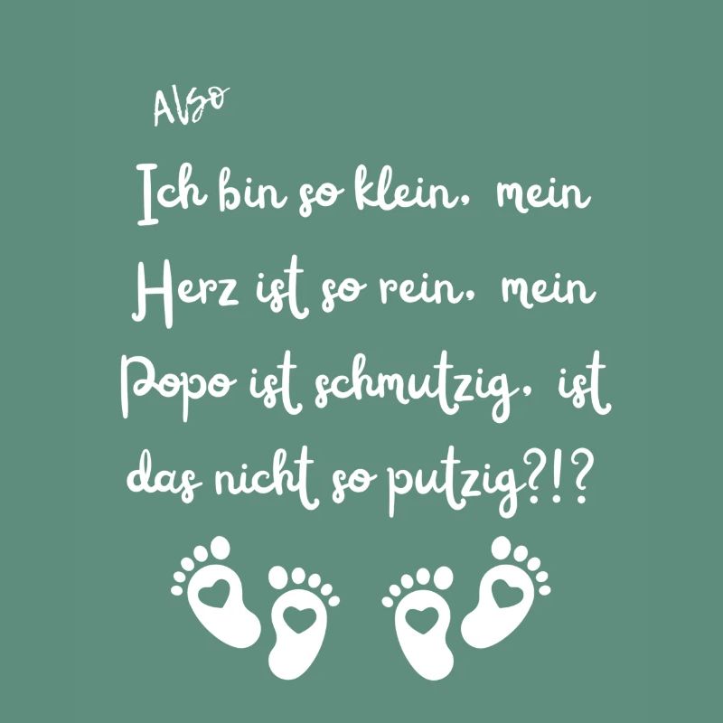 Ich bin so klein.