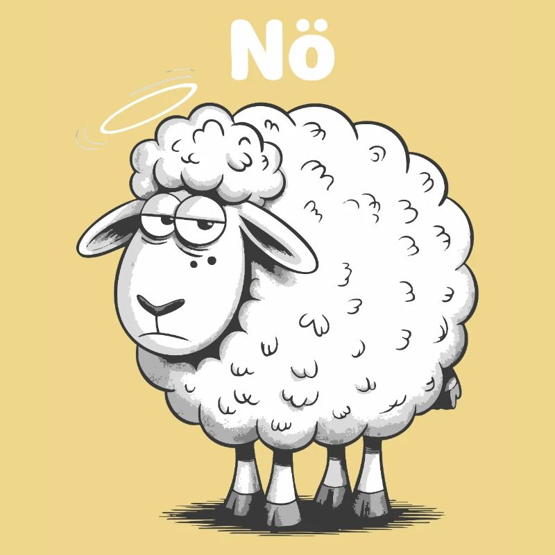 Basse-Autriche – Grumpy Sheep Humour Design