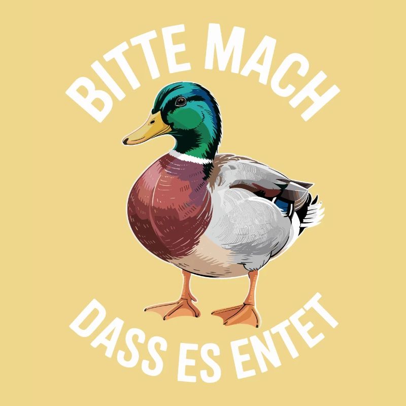Duck Please Make It Duck Saying Funny Ducks