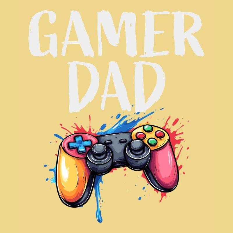 Gamer Papa Controller Splash