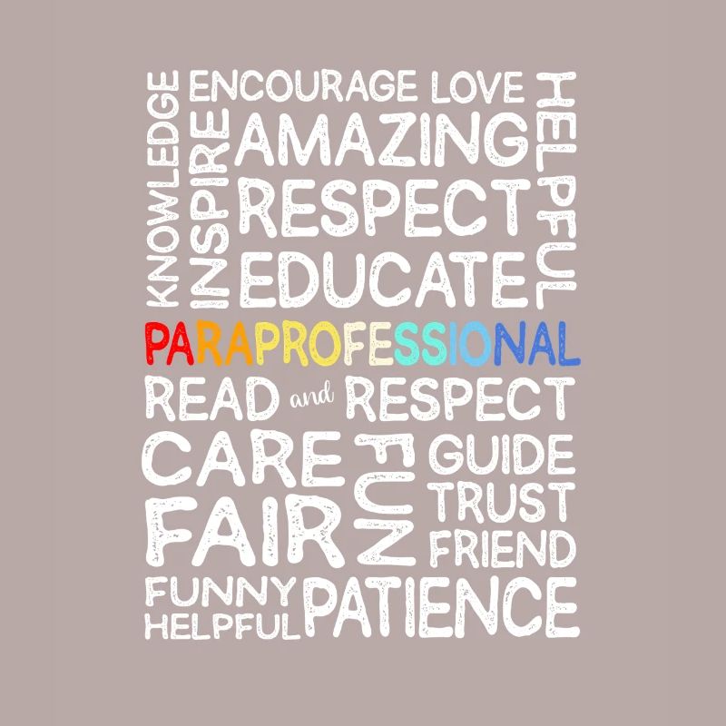 Paraprofessional Paraeducator Lehrerassistent
