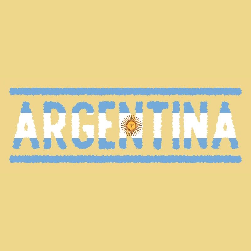 Texte du drapeau argentin Design vieilli de la Sun Pride