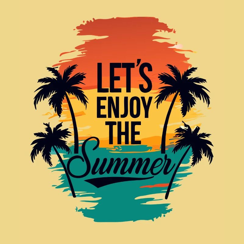Lets Enjoy the Summer with Palm Trees