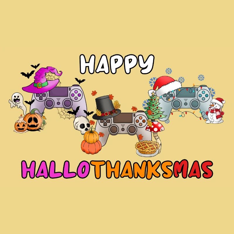 Happy Hallothankmas Game Controller