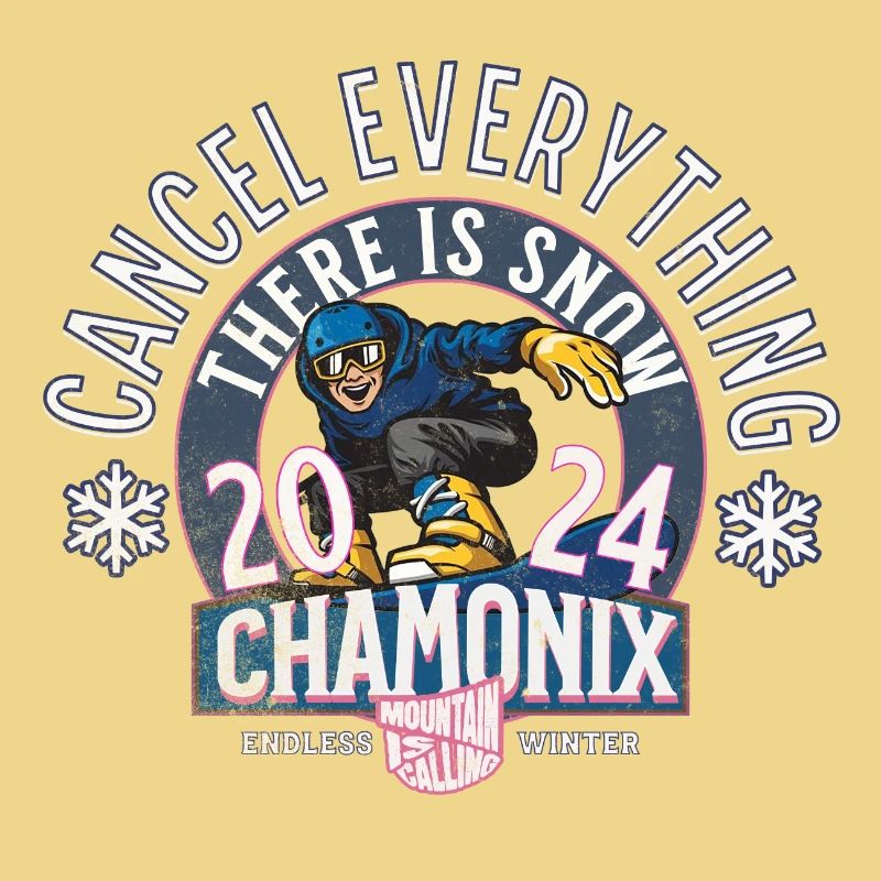 Cancel everything there is snow in Chamonix