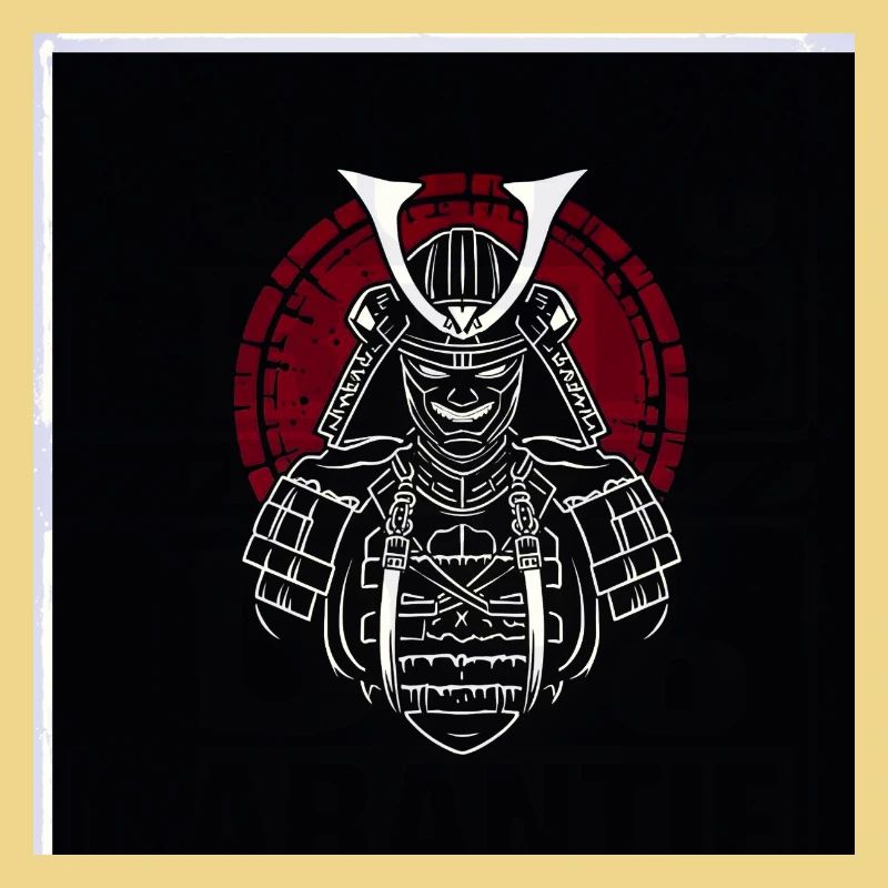 Samurai helmet with red crest